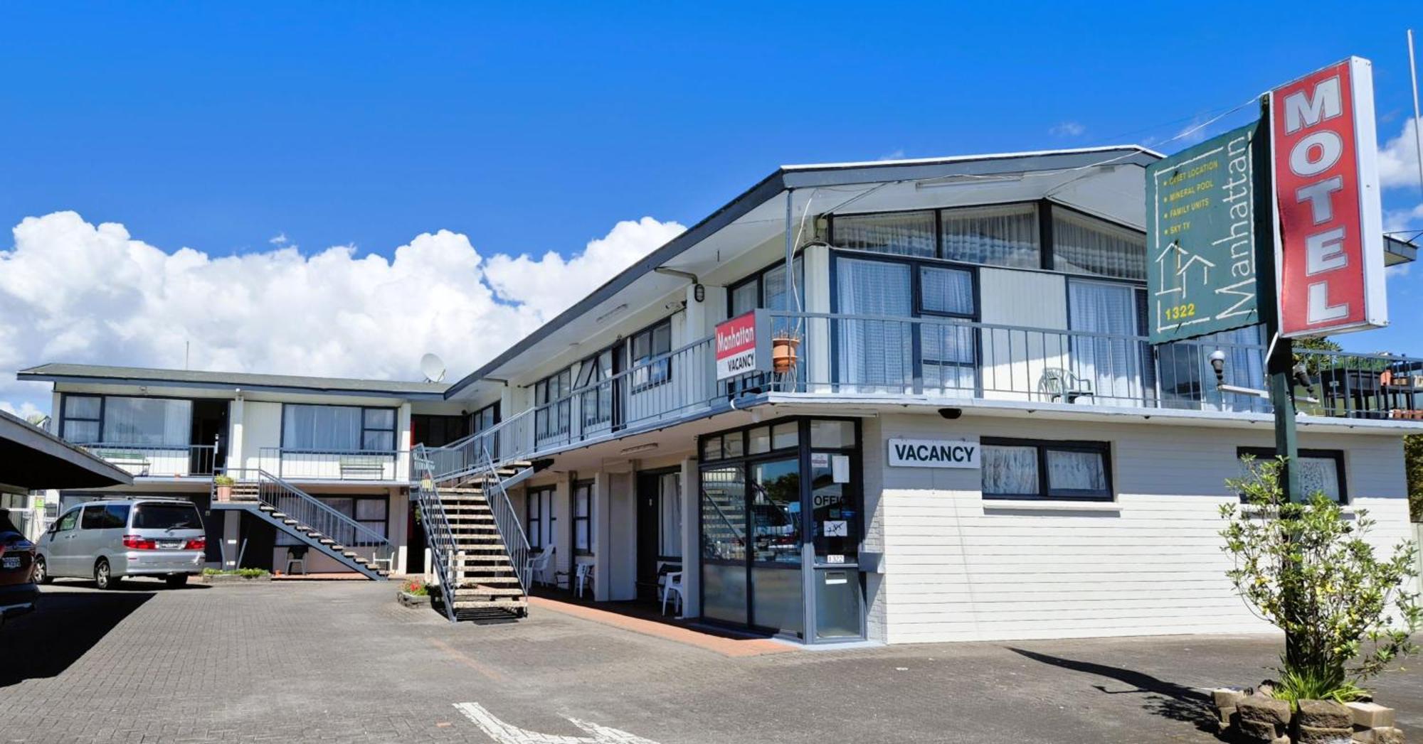 Manhattan Motel Rotorua Buitenkant foto